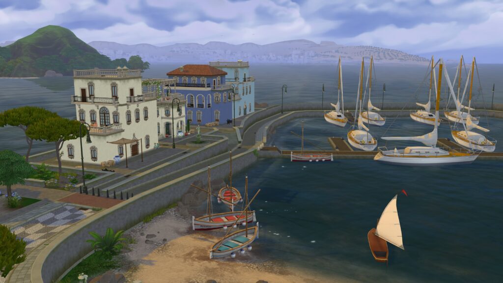 Visite d'Ondarion, le royaume des Sims 4