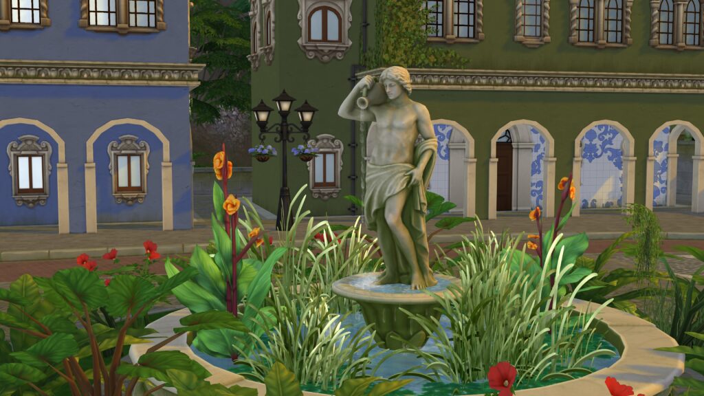 Visite d'Ondarion, le royaume des Sims 4