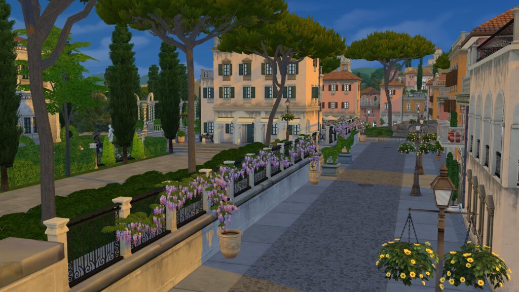 Visite d'Ondarion, le royaume des Sims 4
