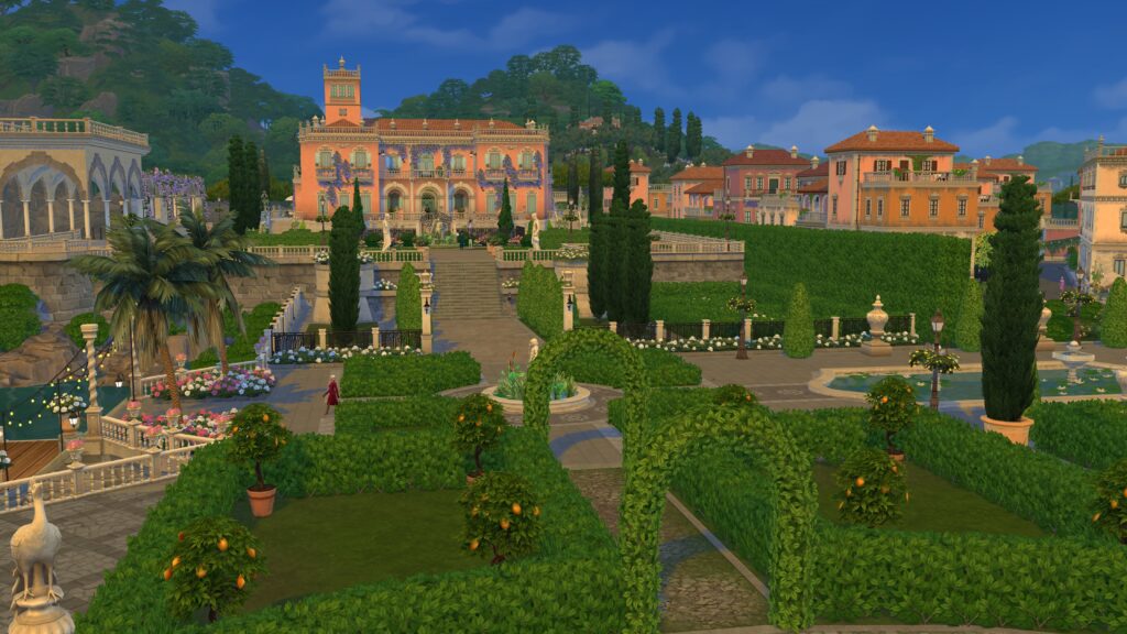 Visite d'Ondarion, le royaume des Sims 4