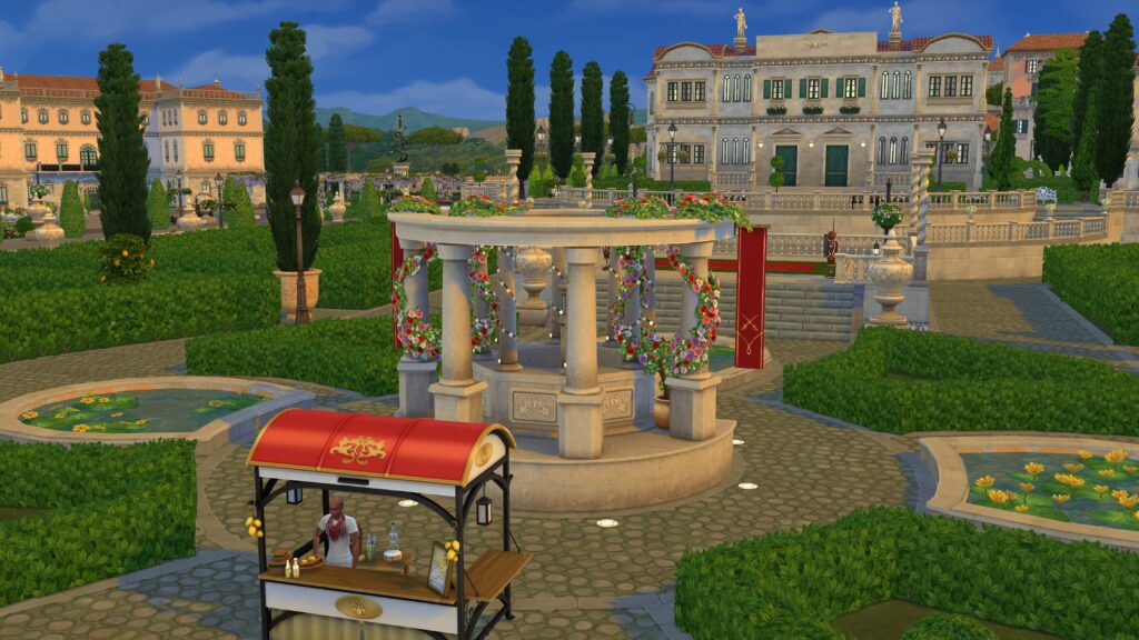 Visite d'Ondarion, le royaume des Sims 4