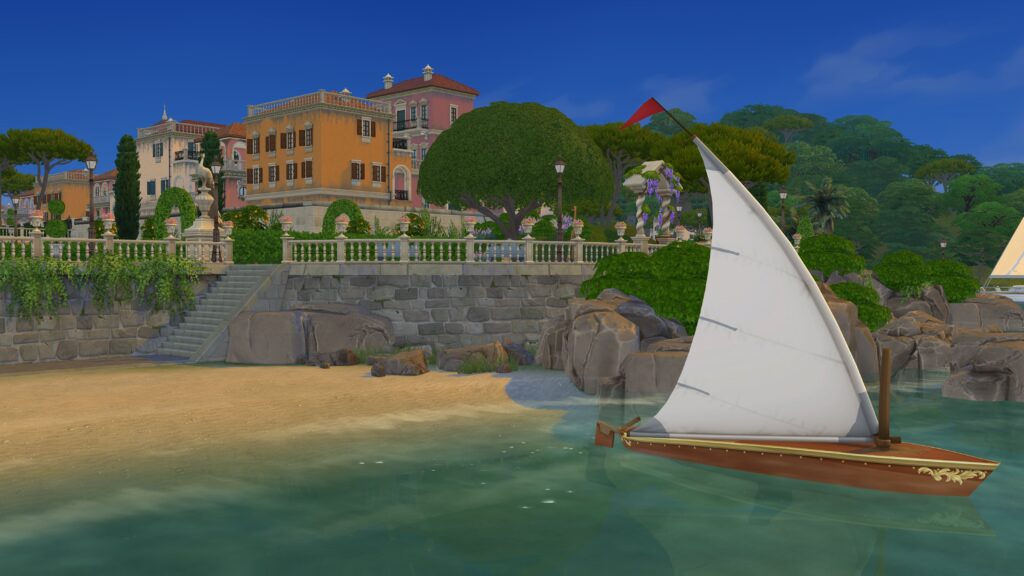 Visite d'Ondarion, le royaume des Sims 4