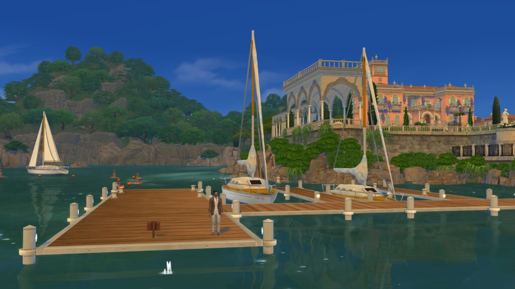 Visite d'Ondarion, le royaume des Sims 4