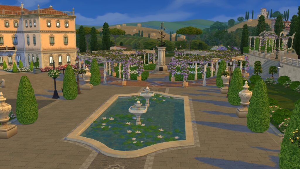 Visite d'Ondarion, le royaume des Sims 4