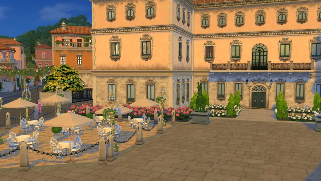 Visite d'Ondarion, le royaume des Sims 4