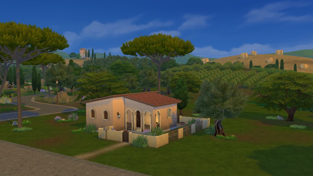 Visite d'Ondarion, le royaume des Sims 4