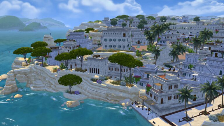 Visite d'Ondarion, le royaume des Sims 4