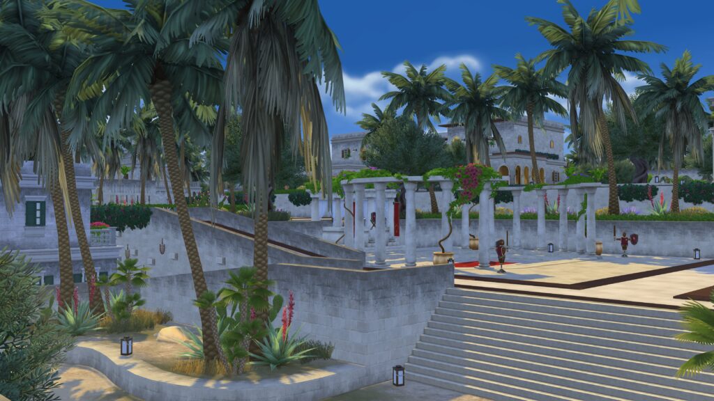 Visite d'Ondarion, le royaume des Sims 4