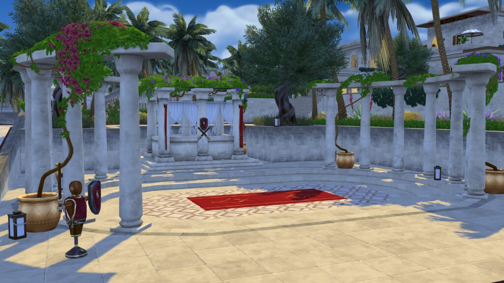 Visite d'Ondarion, le royaume des Sims 4