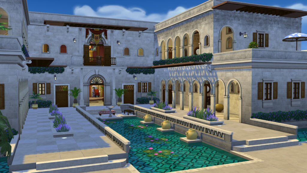 Visite d'Ondarion, le royaume des Sims 4