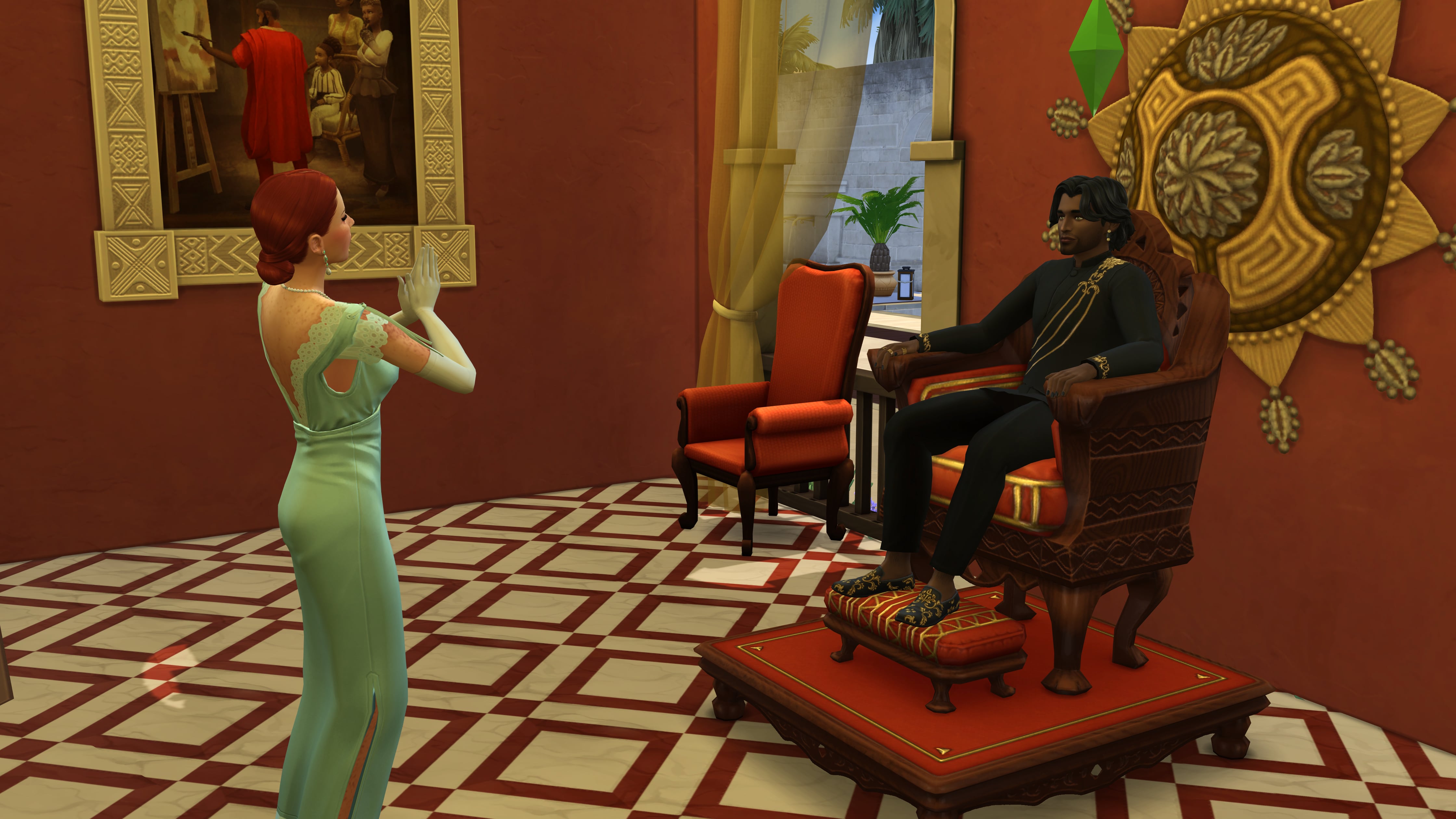 La carrière Noble des Sims 4 Héritage et Royauté