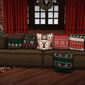 Coussin Joyeux Noël 2
