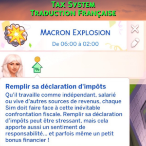 Système d'impôts mod par Kiara - Trad FR