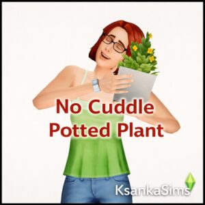 Pas d'autonomie Câlin Plante en pot pour Amateur de plantes