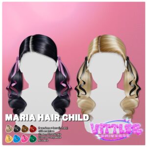 Cheveux Maria Enfant