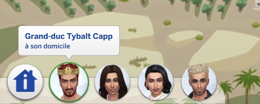 Foyer Capp dans Les Sims 4 Héritage et Royauté