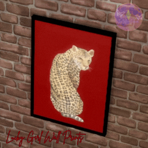 Affiche Murale Fille Chanceuse