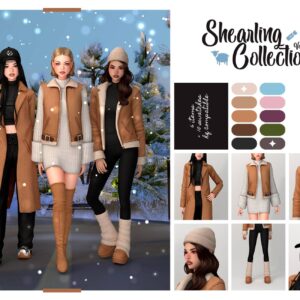 Veste longue - Collection Shearling II
