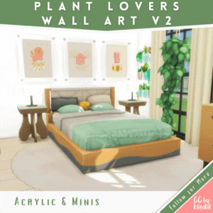 Œuvres d'art pour amateurs de plantes Version 2