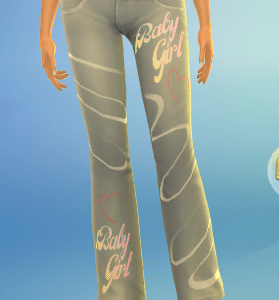 Ma petite fille en jeans Jeu de base