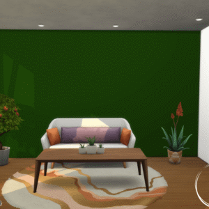 Papier peint Greeny