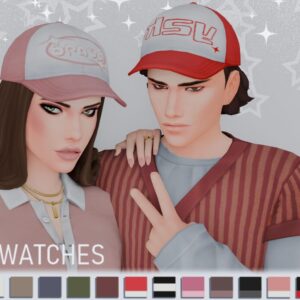 Y2K Rétro Collection de casquettes