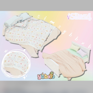 Milk on the small bed