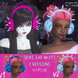 Spike Ear Muffs