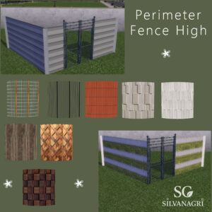 Clôture de périmètre SG