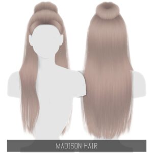 Simplicité de Madison Hair