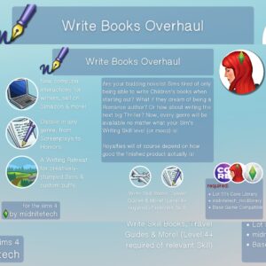 Mod <i>Écrire des Livres Révisé</i> par midnitetech