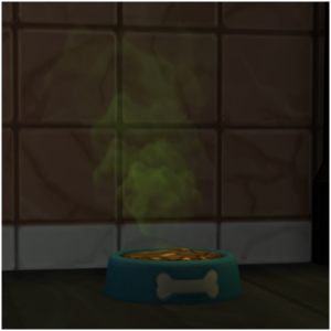 No spoiling pet food bowl