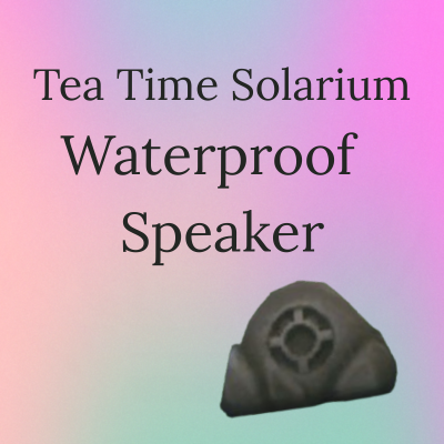 Tea Time Solarium - Enceinte étanche