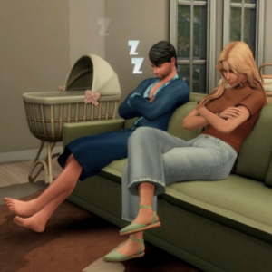 Assis sieste – Animations personnalisées Version