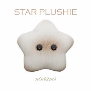 Étoile en peluche