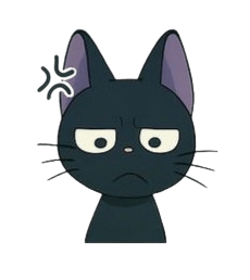 Y2K Shadow Kitty Mood Stickers
