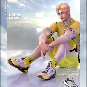 Sport Design Fashion Lace-Up Athletic Lifestyle Shoe