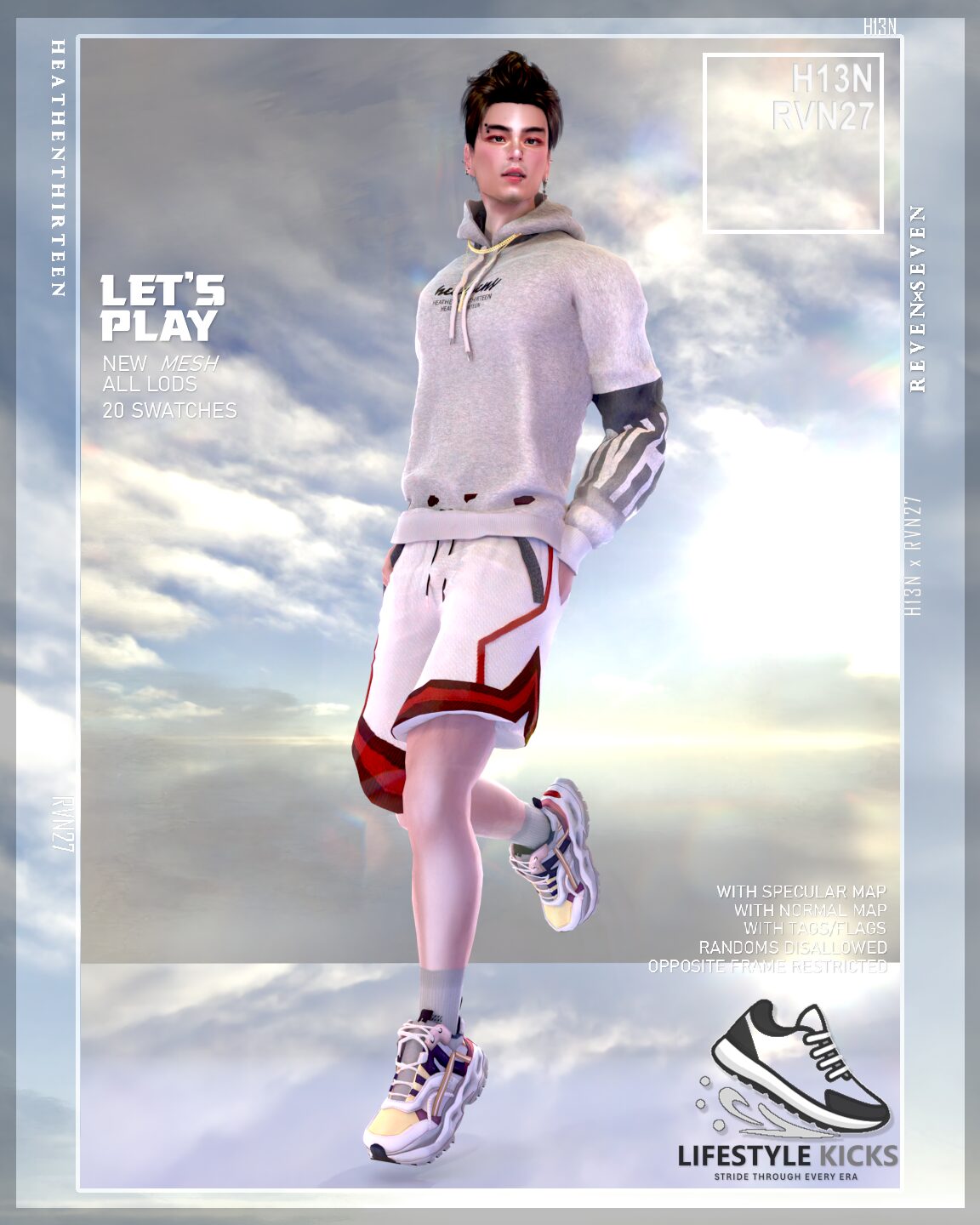 Sole Mesh Suede Chunky Lifestyle Trainer