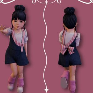 NANA7 - (Megu) Combinaison jeans