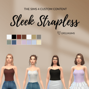 Sleek Strapless Top | Urban Chic Essentials