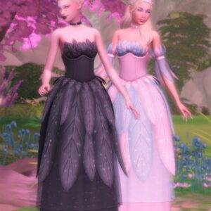 Robe de Princesse Cygne