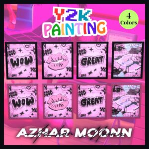 Y2K Rêverie des années 2000 - Fantaisie - Tableau [AZHARMOONN]
