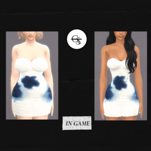 Robes Fantaisistes - Glossier Sims