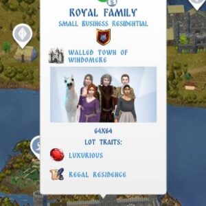 Les Sims 4 : Logos de petites entreprises médiévales