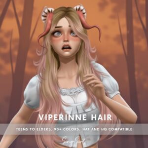 USAGI - Cheveux Viperinne - Gauche