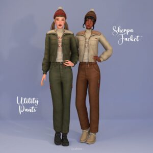 Hiver Enchanté - Veste Sherpa