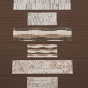 Ensemble de tapis neutres n°2