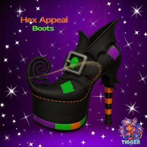 Chaussures à talons hexagonaux