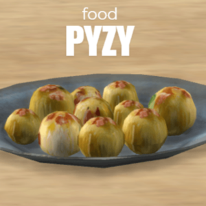 Petits pyzy au fromage dans le jeu Les Sims 4