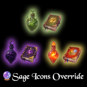 Fantasy Sage Icons Override